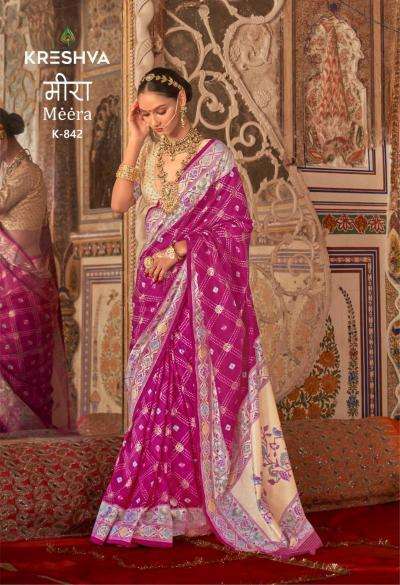 Kreshva Meera Saree manufacturers in Mumbai