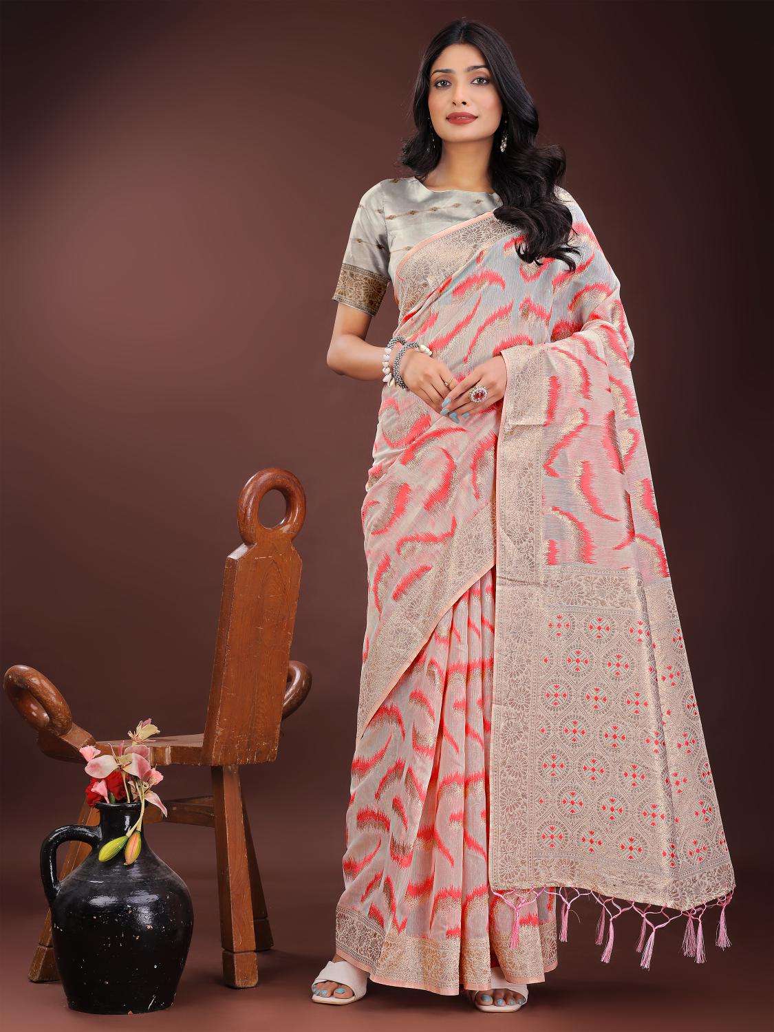linen queen vol 4 Saree wholesalers in Surat