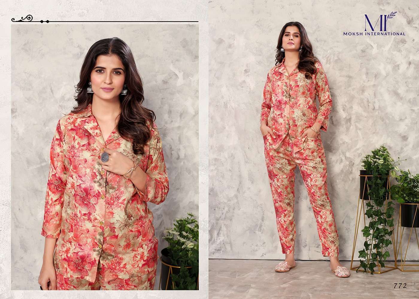 Moksh International Co-ord Set Vol-1 kurti manufacturer for online in surat