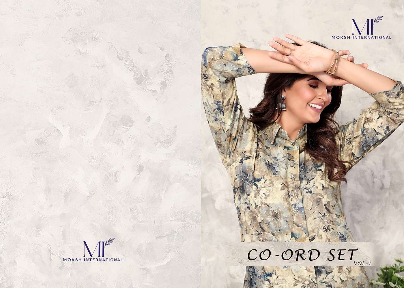 Moksh International Co-ord Set Vol-1 kurti manufacturer for online in surat