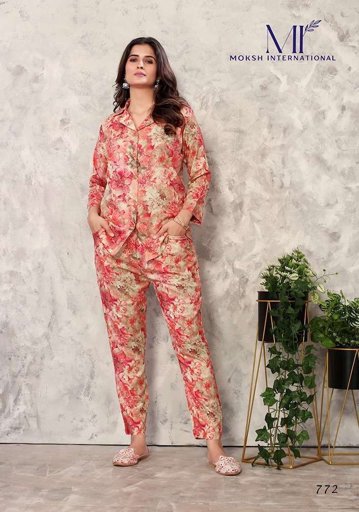 Moksh International Co-ord Set Vol-1 kurti manufacturer for online in surat