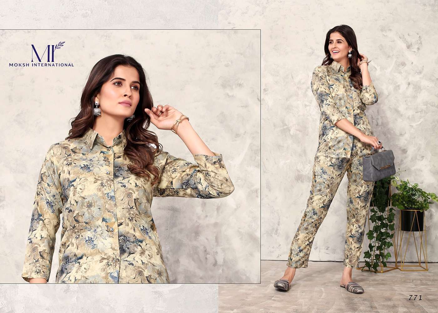 Moksh International Co-ord Set Vol-1 kurti manufacturer for online in surat