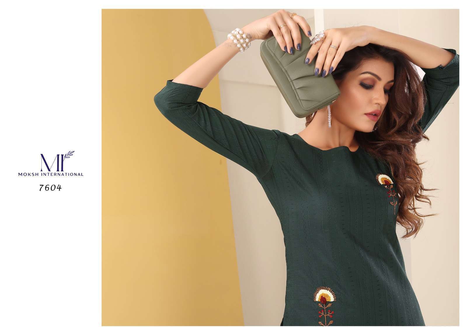 Moksh International Diva Vol-1 list of manufacturers of kurti in surat