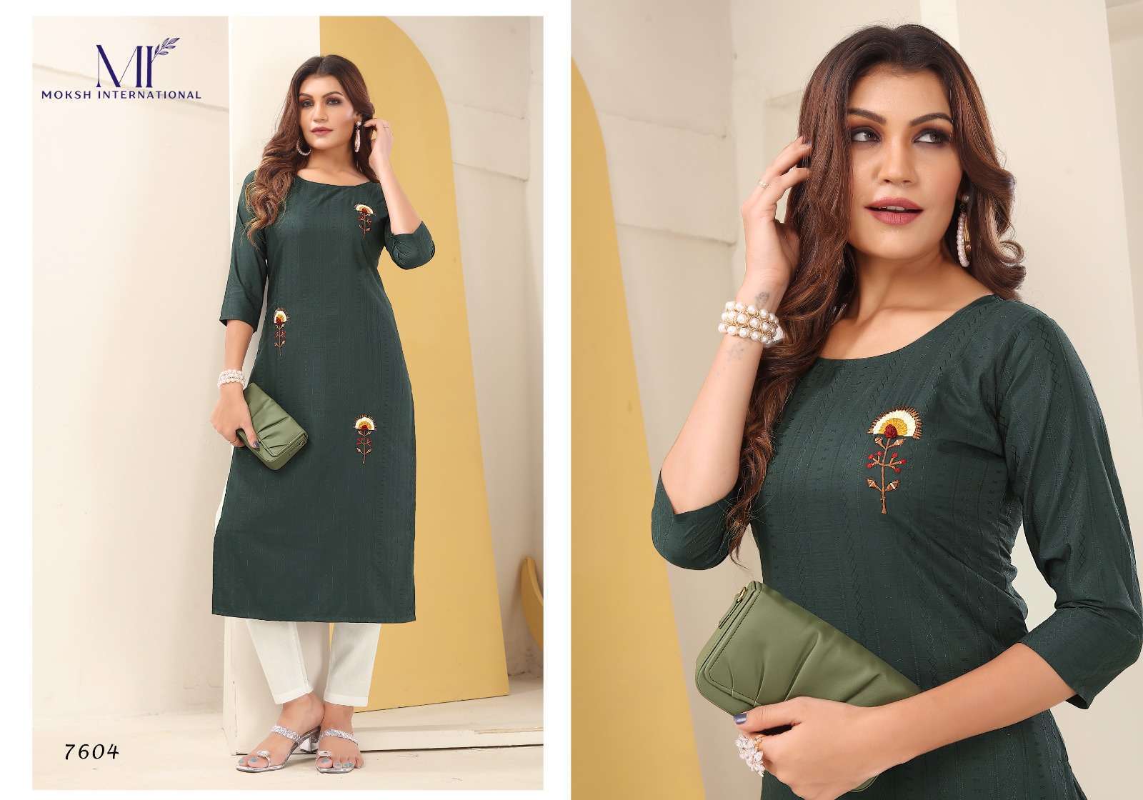 Moksh International Diva Vol-1 list of manufacturers of kurti in surat