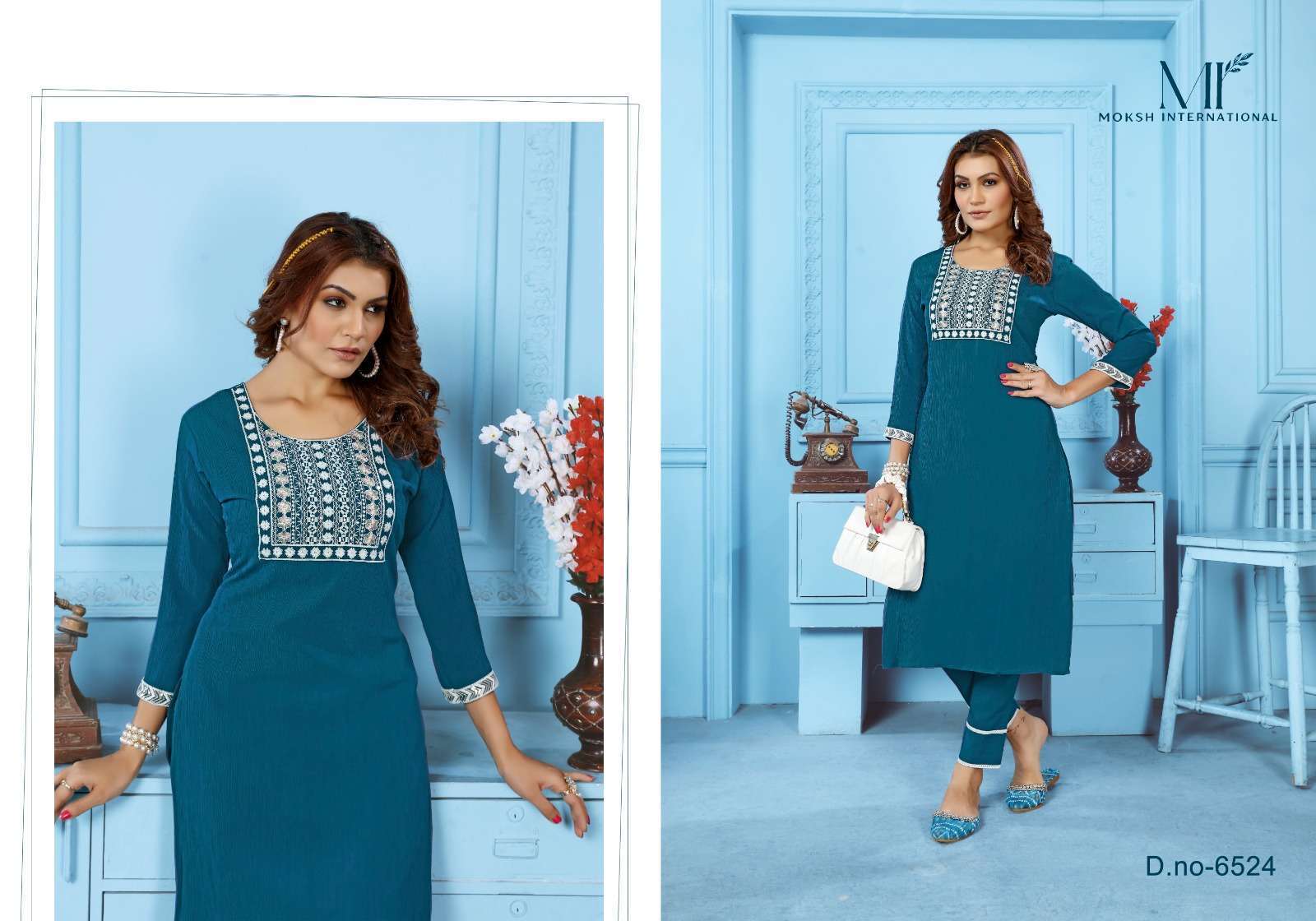 Moksh International Goldy- Vol - 2 low range kurti manufacturer in surat