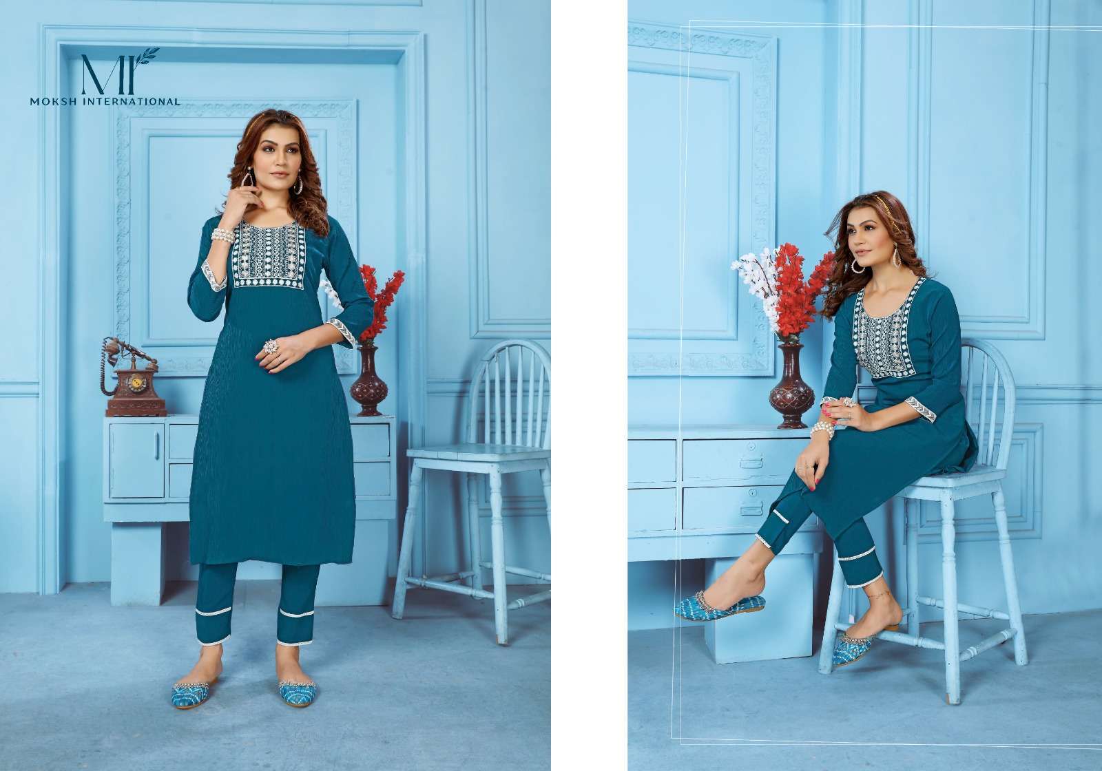 Moksh International Goldy- Vol - 2 low range kurti manufacturer in surat