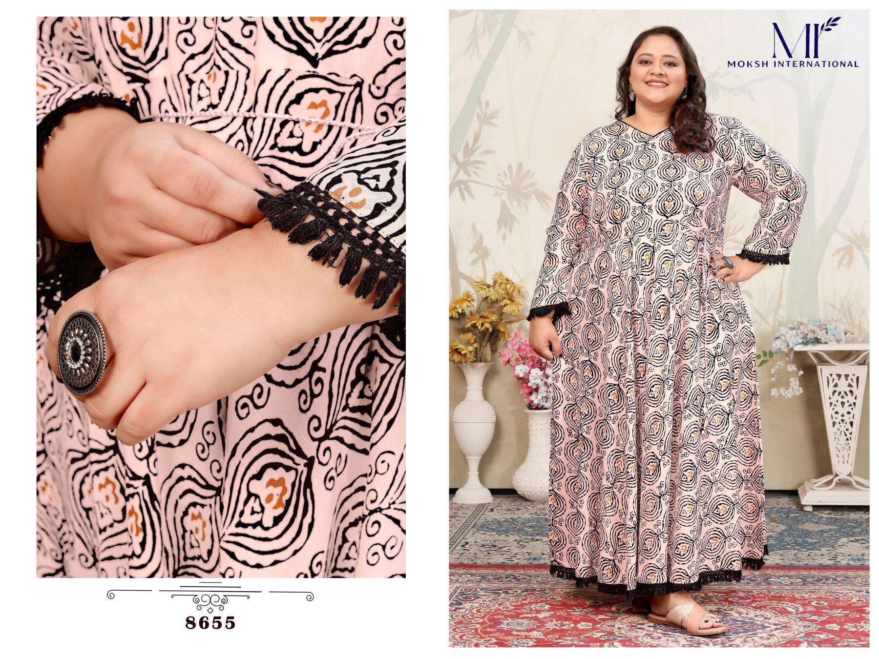 Moksh International Plus Size Joy Vol 2 Kurti dealers in Mumbai