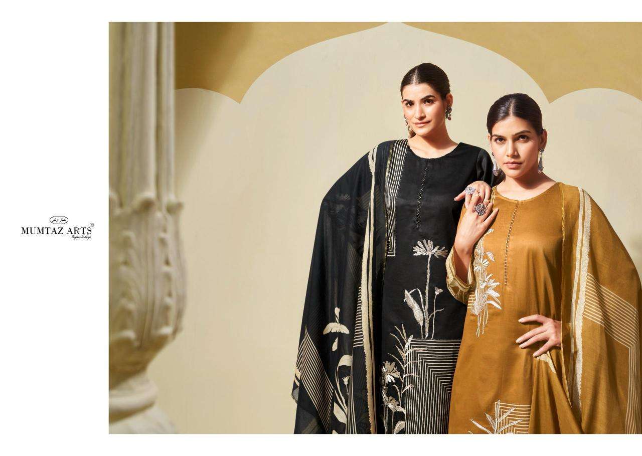Mumtaz arts nazma Dress material manufacturers in Mumbai