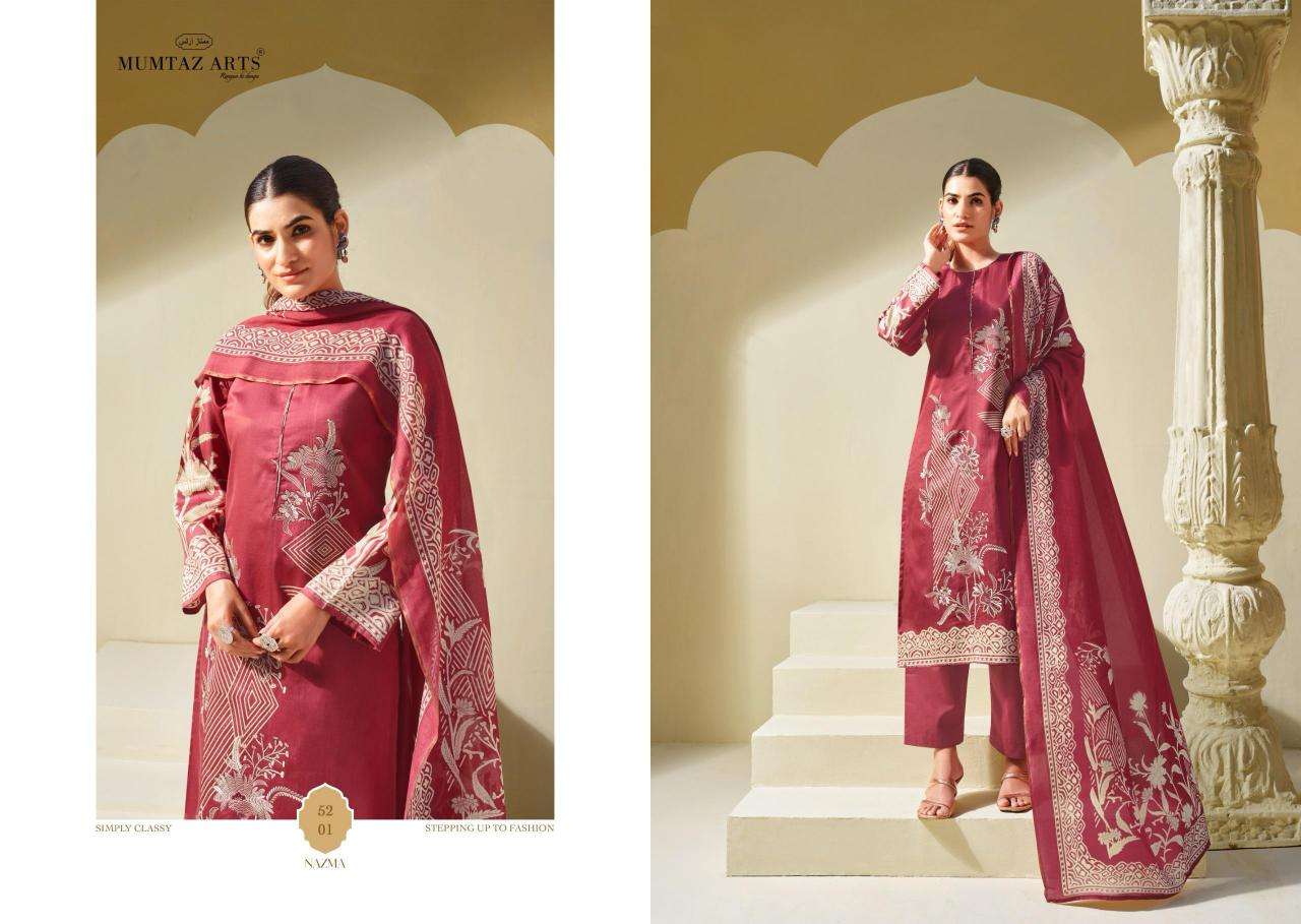 Mumtaz arts nazma Dress material manufacturers in Mumbai