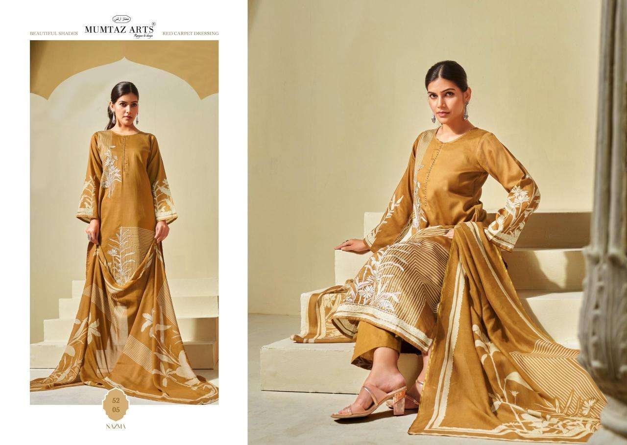 Mumtaz arts nazma Dress material manufacturers in Mumbai