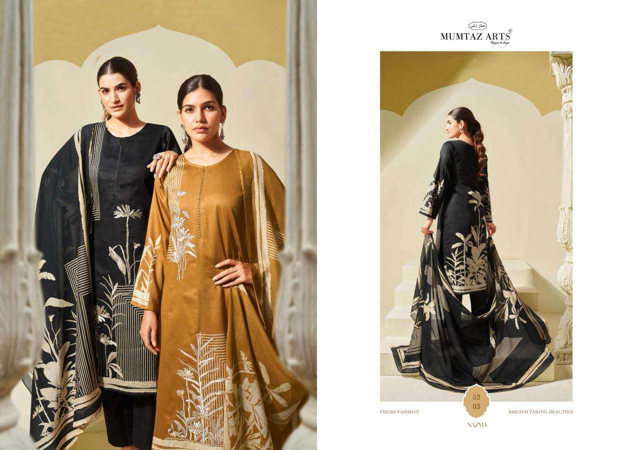 Mumtaz arts nazma Dress material manufacturers in Mumbai