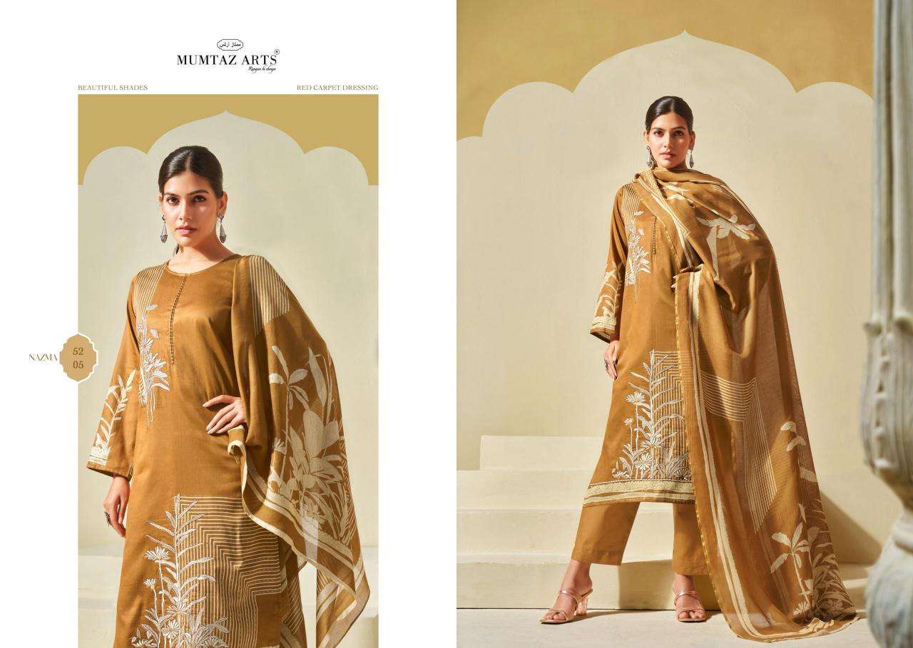 Mumtaz arts nazma Dress material manufacturers in Mumbai