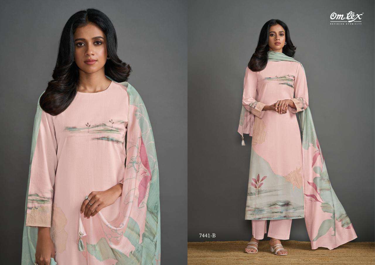 Omtex Style flow Salwar kameez manufacturers in Surat