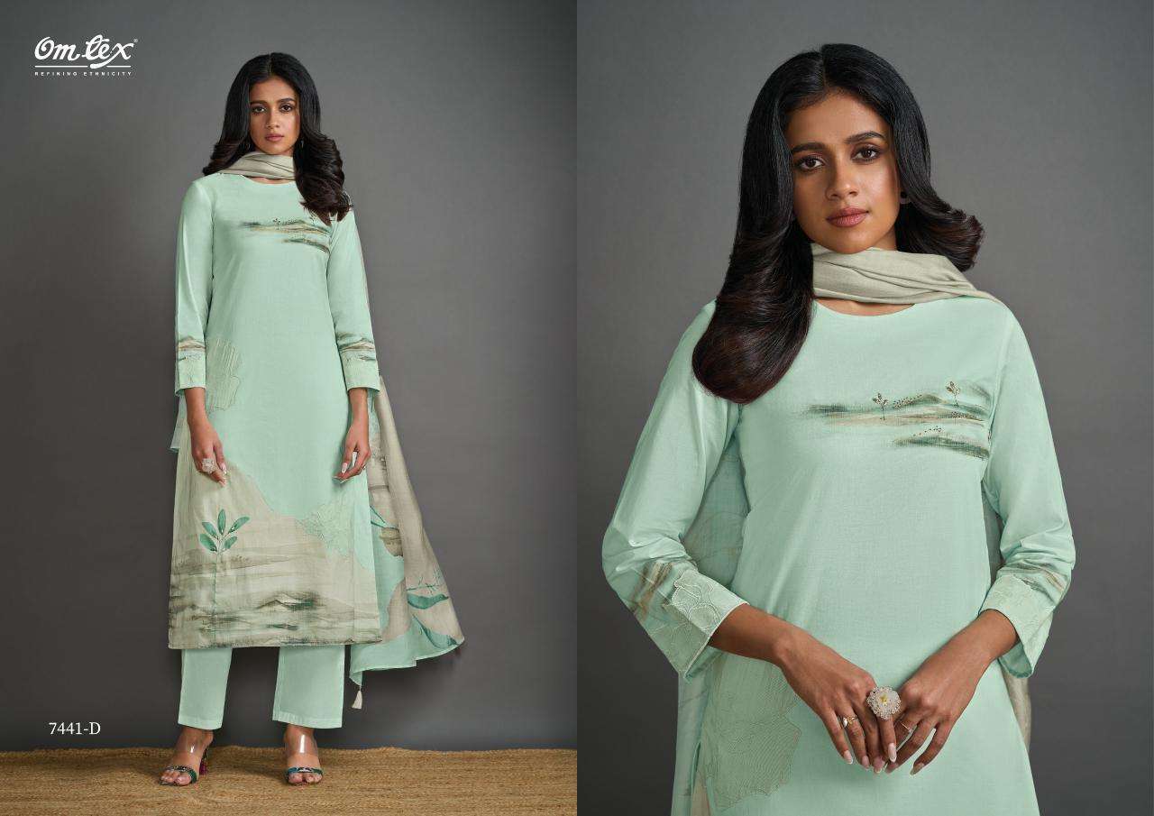 Omtex Style flow Salwar kameez manufacturers in Surat