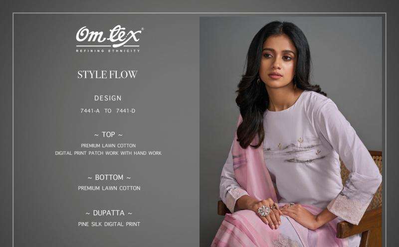 Omtex Style flow Salwar kameez manufacturers in Surat