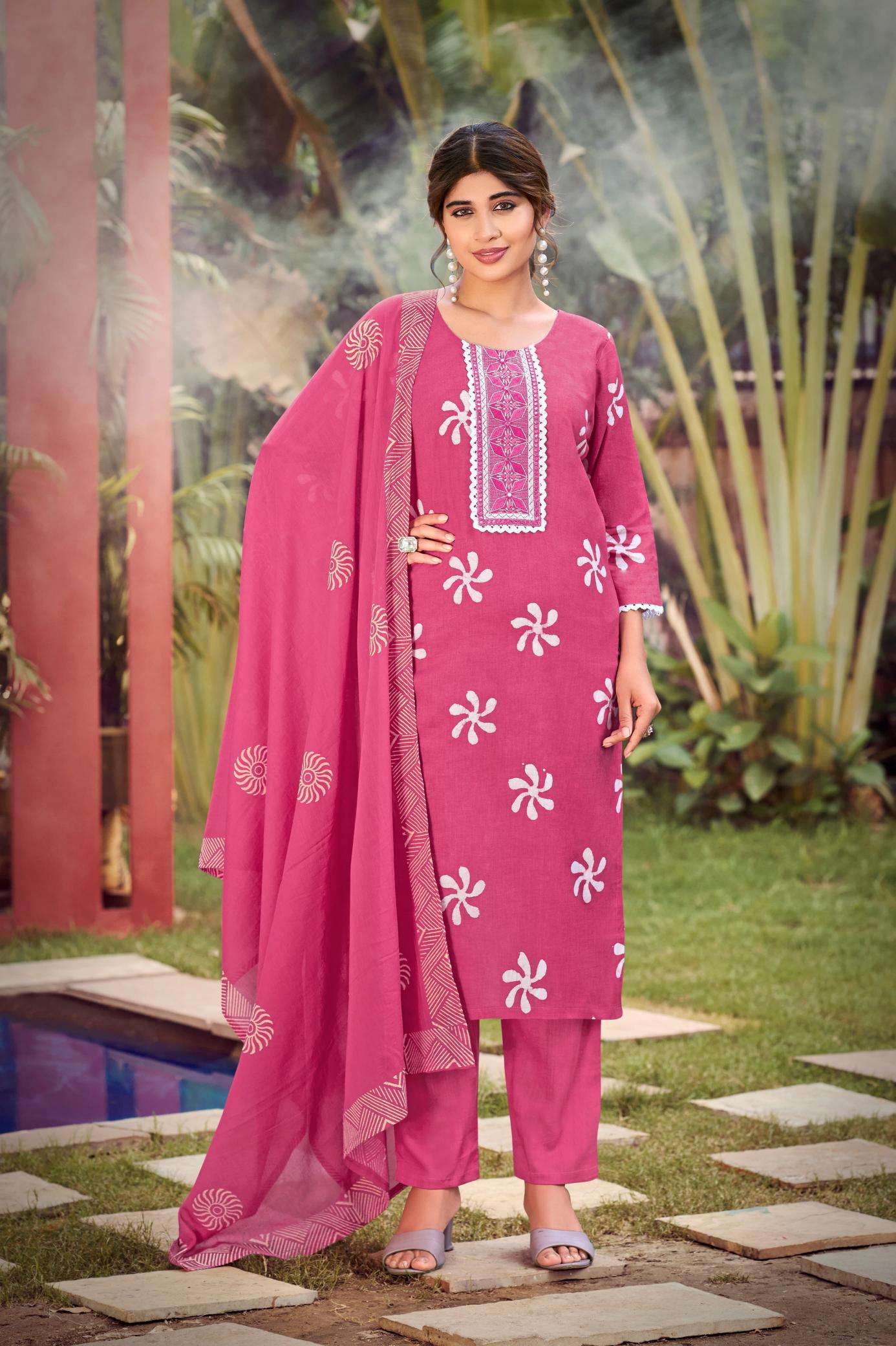 Ossm batik vol 5 kurti manufacturing factory in surat