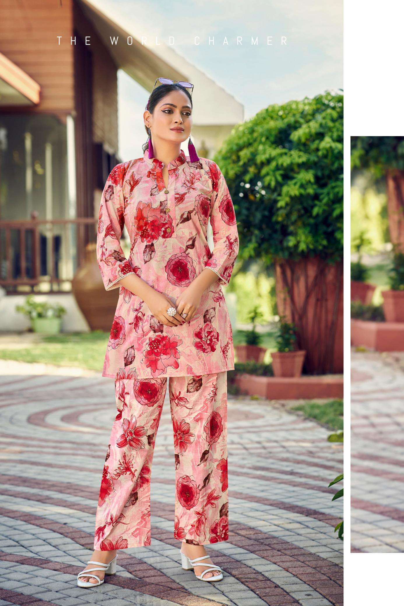 Ossm cotton beats vol 2 coord set wholesale kurti manufacturers in surat