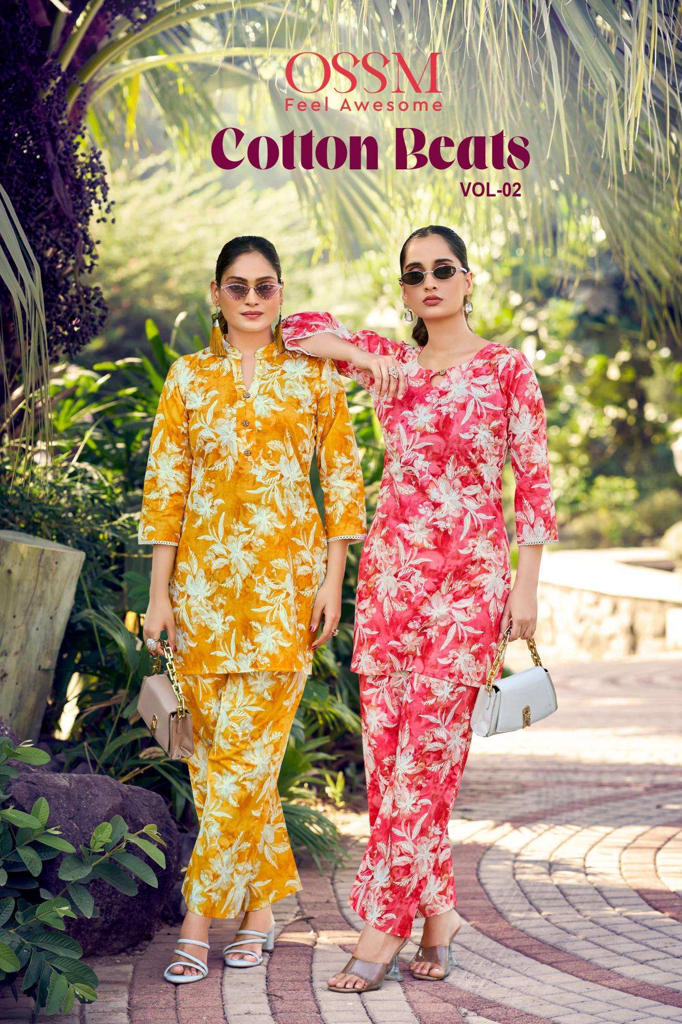 Ossm cotton beats vol 2 coord set wholesale kurti manufacturers in surat