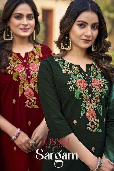 Ossm Sargam vol 2 wholesale kurti manufacturers in mumbai