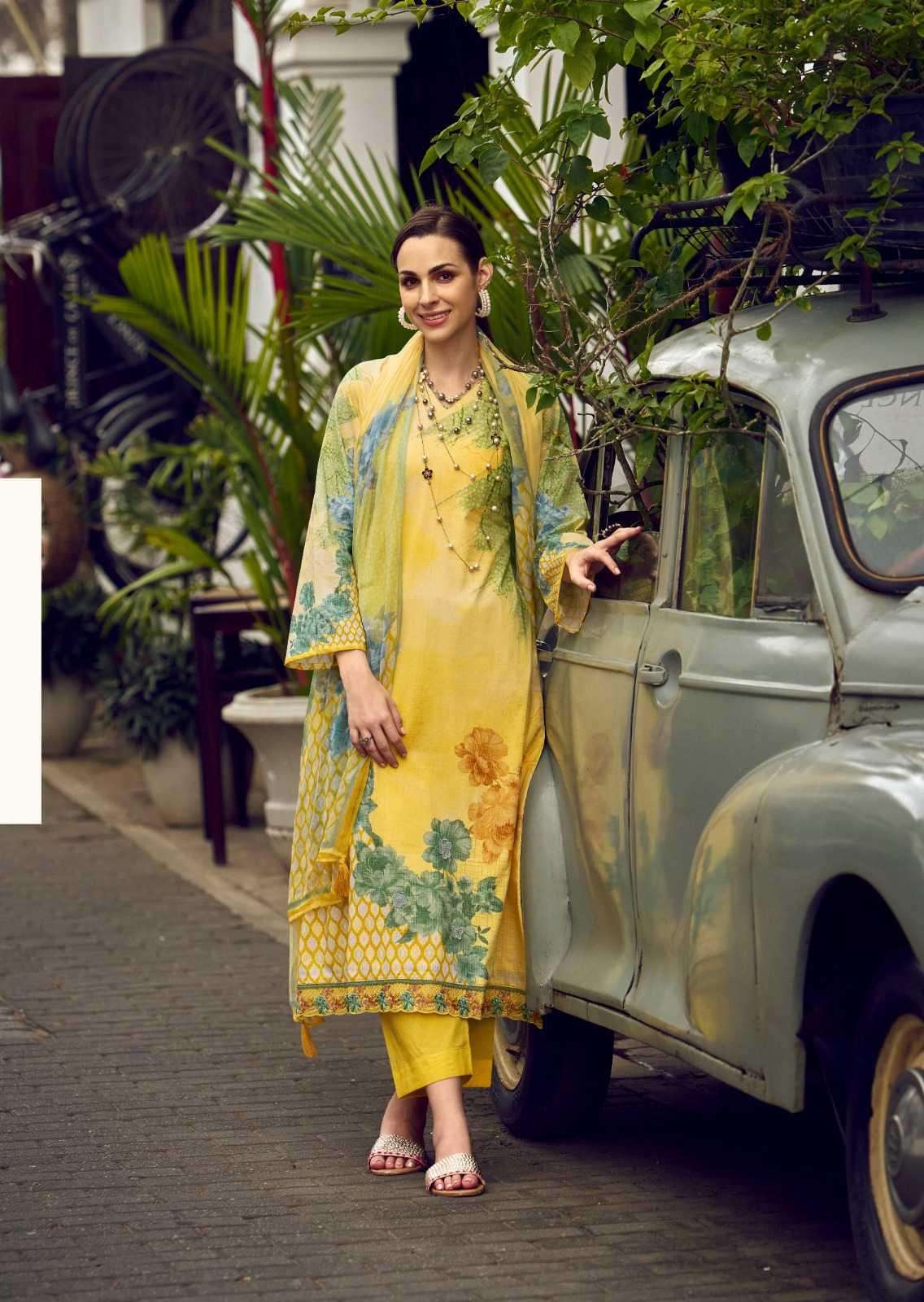 PRM Trendz Funflora Latest dress materials in Ahmedabad