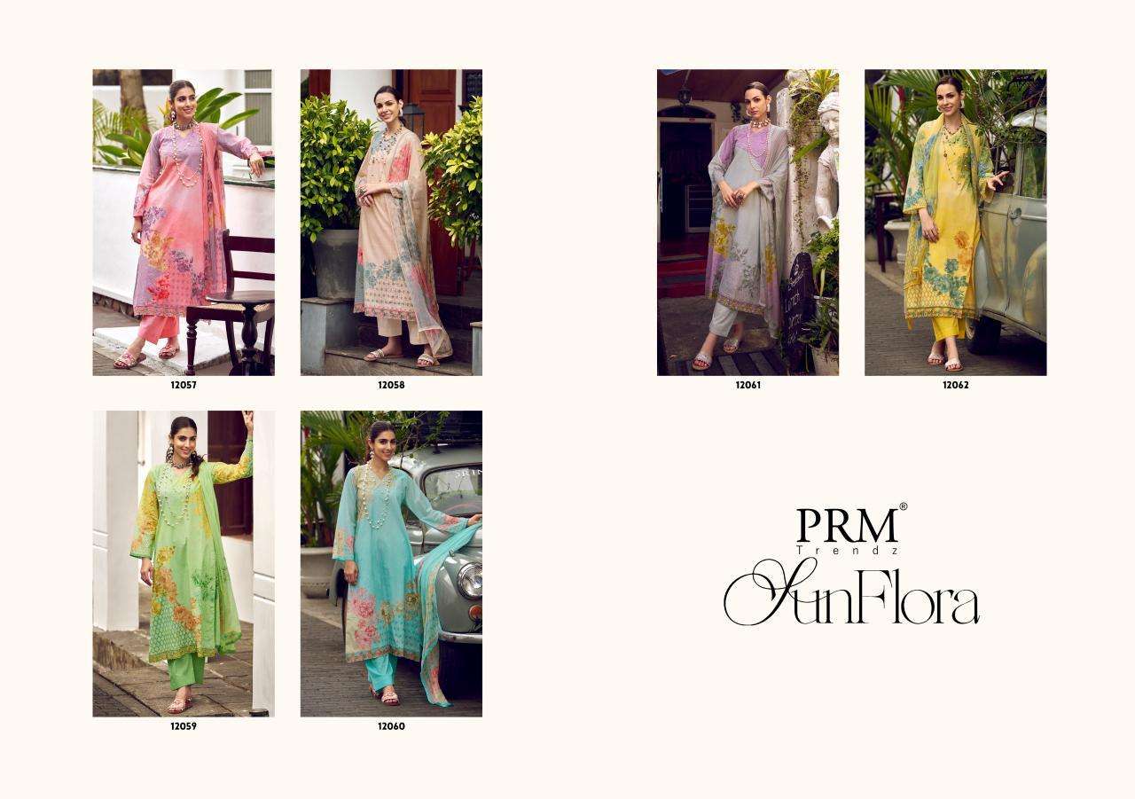 PRM Trendz Funflora Latest dress materials in Ahmedabad