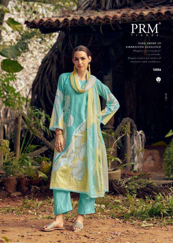 PRM Trendz Safina Traditional dress materials in Hyderabad