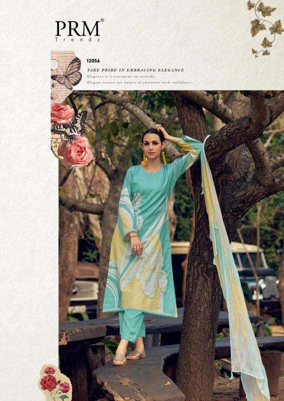 PRM Trendz Safina Traditional dress materials in Hyderabad