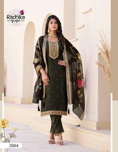 Radhika albeli heavy kurti fabric manufacturers in surat