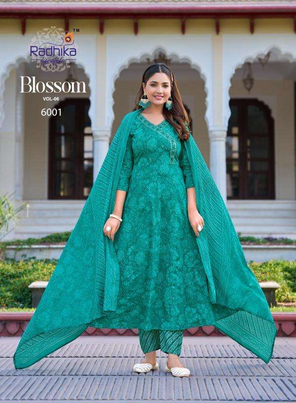 Radhika lifestyle blossom vol 6 kurti manufacturers in surat pdf
