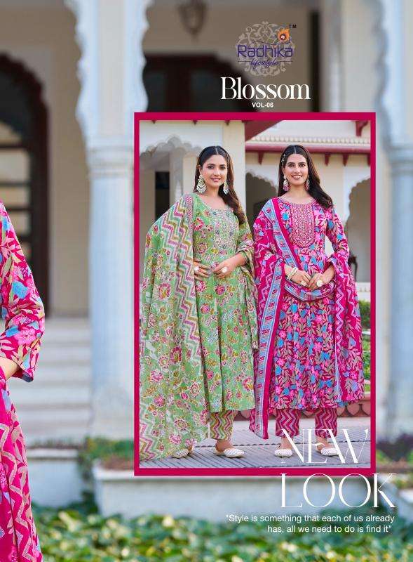Radhika lifestyle blossom vol 6 kurti manufacturers in surat pdf