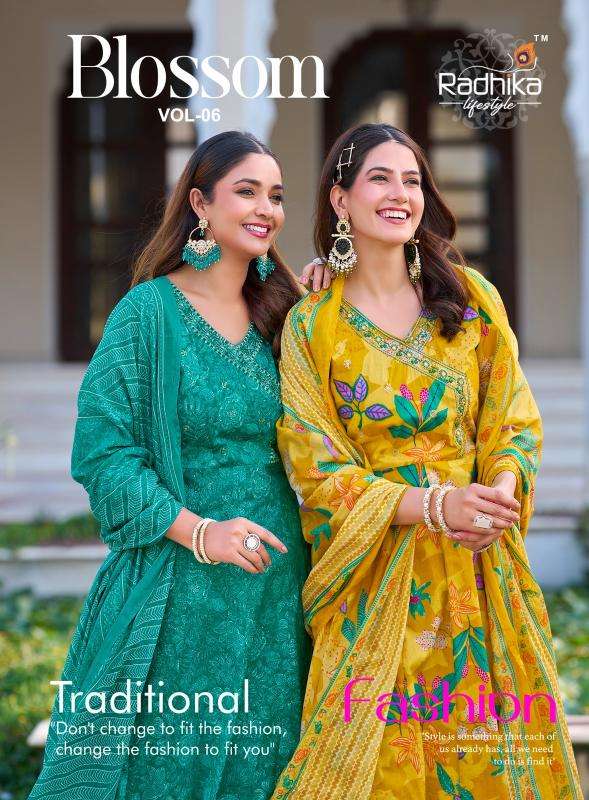 Radhika lifestyle blossom vol 6 kurti manufacturers in surat pdf