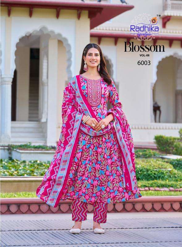Radhika lifestyle blossom vol 6 kurti manufacturers in surat pdf