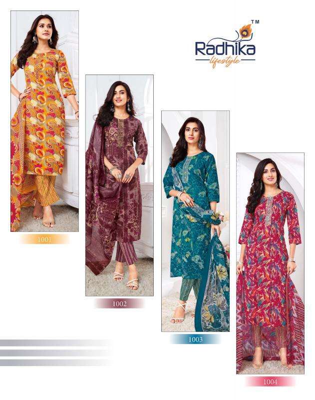 Radhika Lifestyle Cotton Trendy vol 1 Bulk kurti suppliers