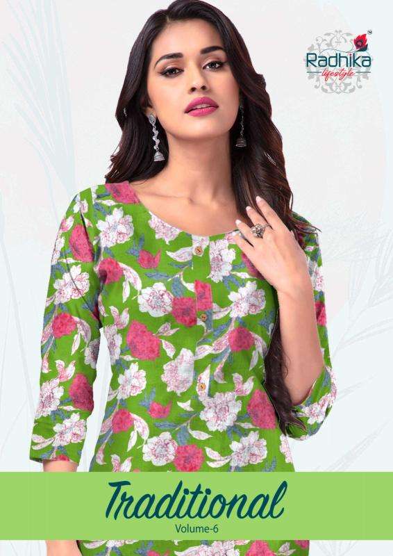 Radhika traditional branded kurtis manufacturers in surat