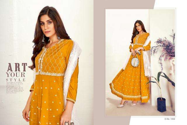 Rim zim parampara kajal style kurti manufacturer in surat location