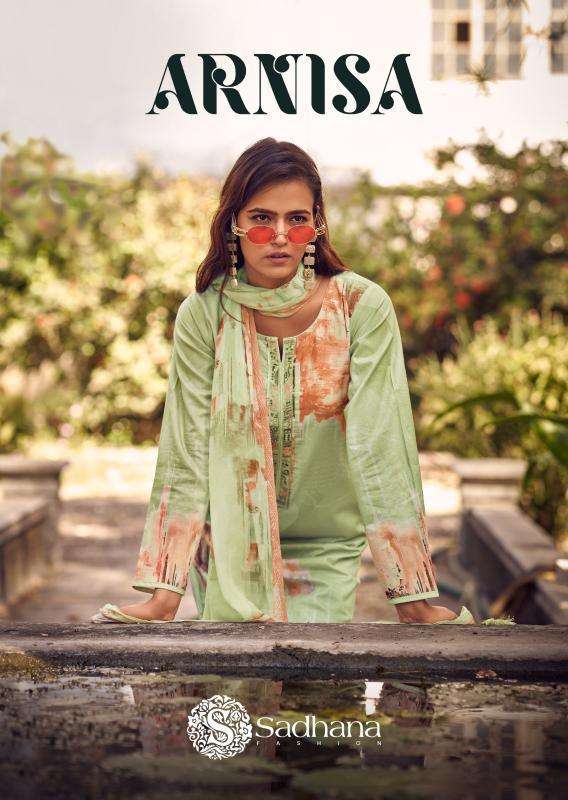 Sadhana Fashion Arnisa Fancy dress materials online in Hyderabad