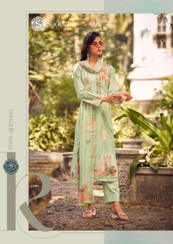 Sadhana Fashion Arnisa Fancy dress materials online in Hyderabad