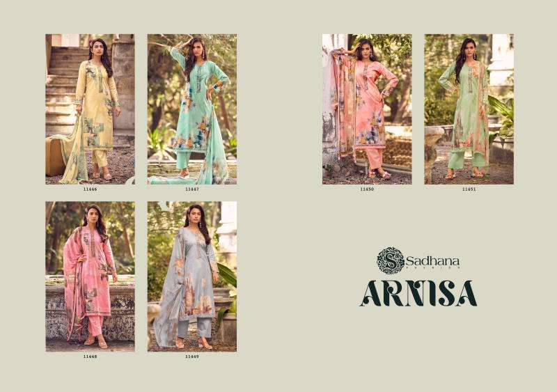 Sadhana Fashion Arnisa Fancy dress materials online in Hyderabad