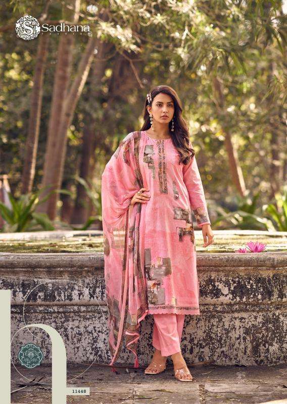 Sadhana Fashion Arnisa Fancy dress materials online in Hyderabad