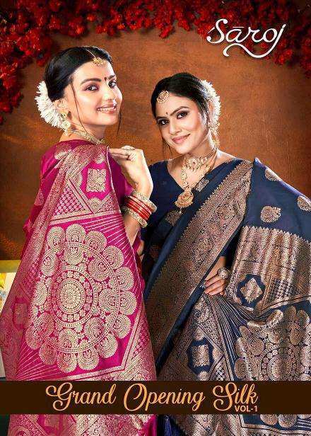 Saroj Grand opening silk vol.1 Affordable sarees in Mumbai