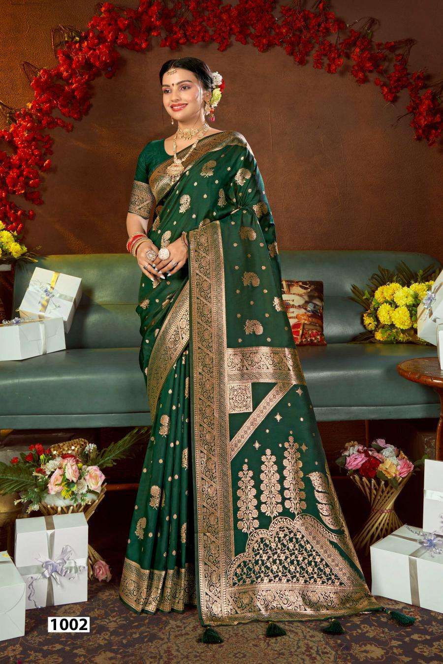 Saroj Grand opening silk vol.2 Saree suppliers in Mumbai
