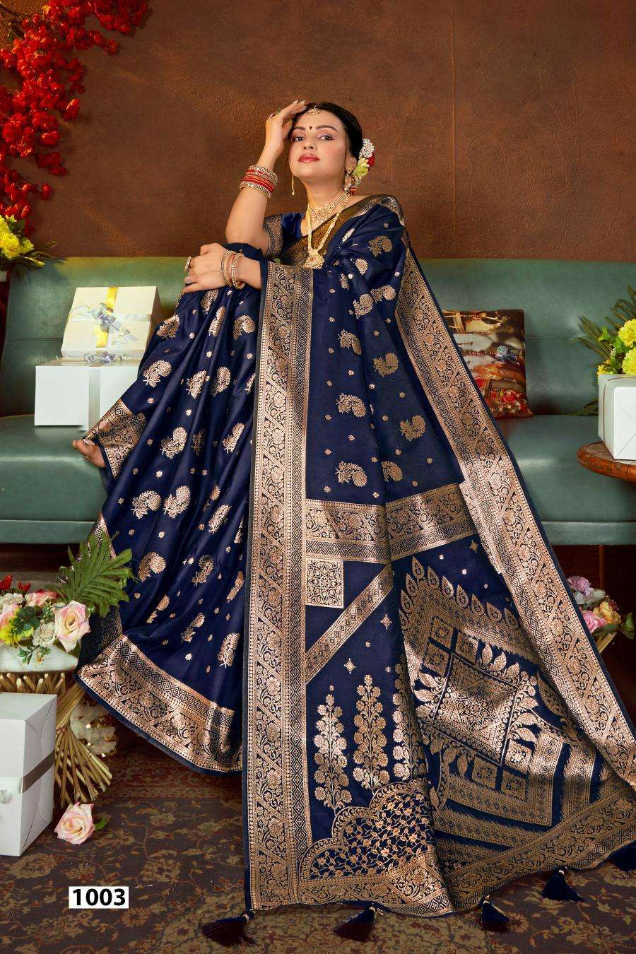 Saroj Grand opening silk vol.2 Saree suppliers in Mumbai