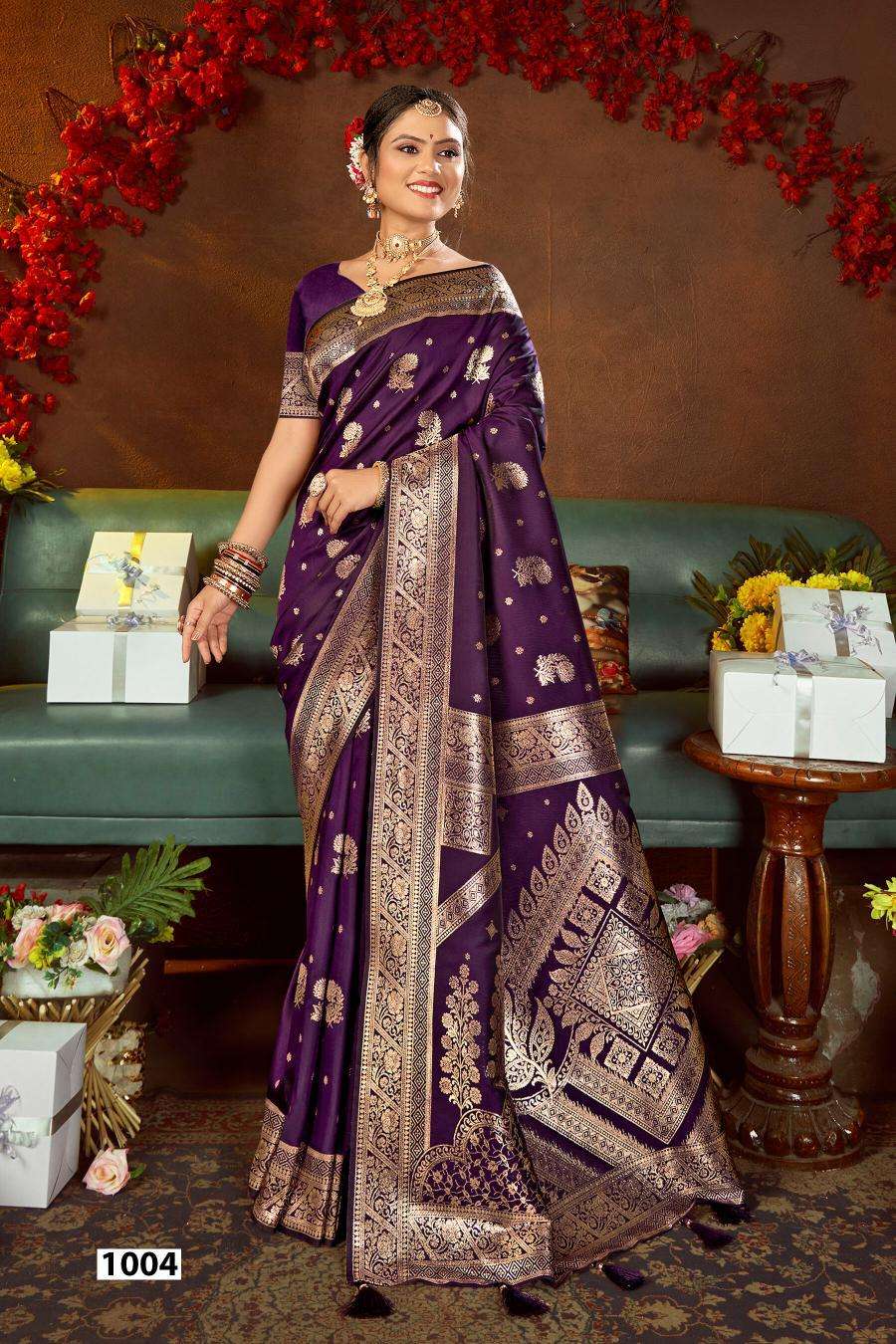 Saroj Grand opening silk vol.2 Saree suppliers in Mumbai