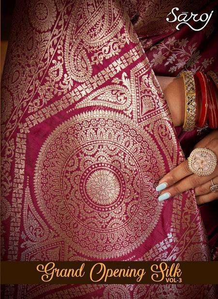 Saroj Grand opening silk vol.3 Mumbai wholesale sarees