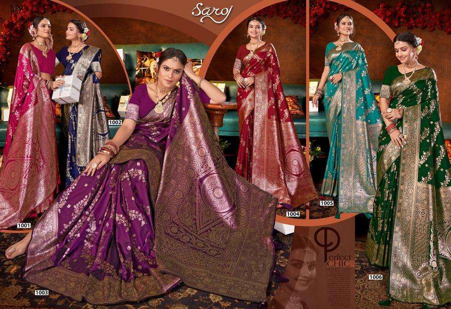 Saroj Grand opening silk vol.3 Mumbai wholesale sarees