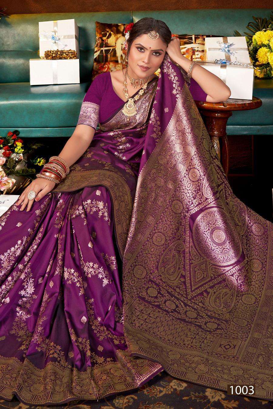 Saroj Grand opening silk vol.3 Mumbai wholesale sarees