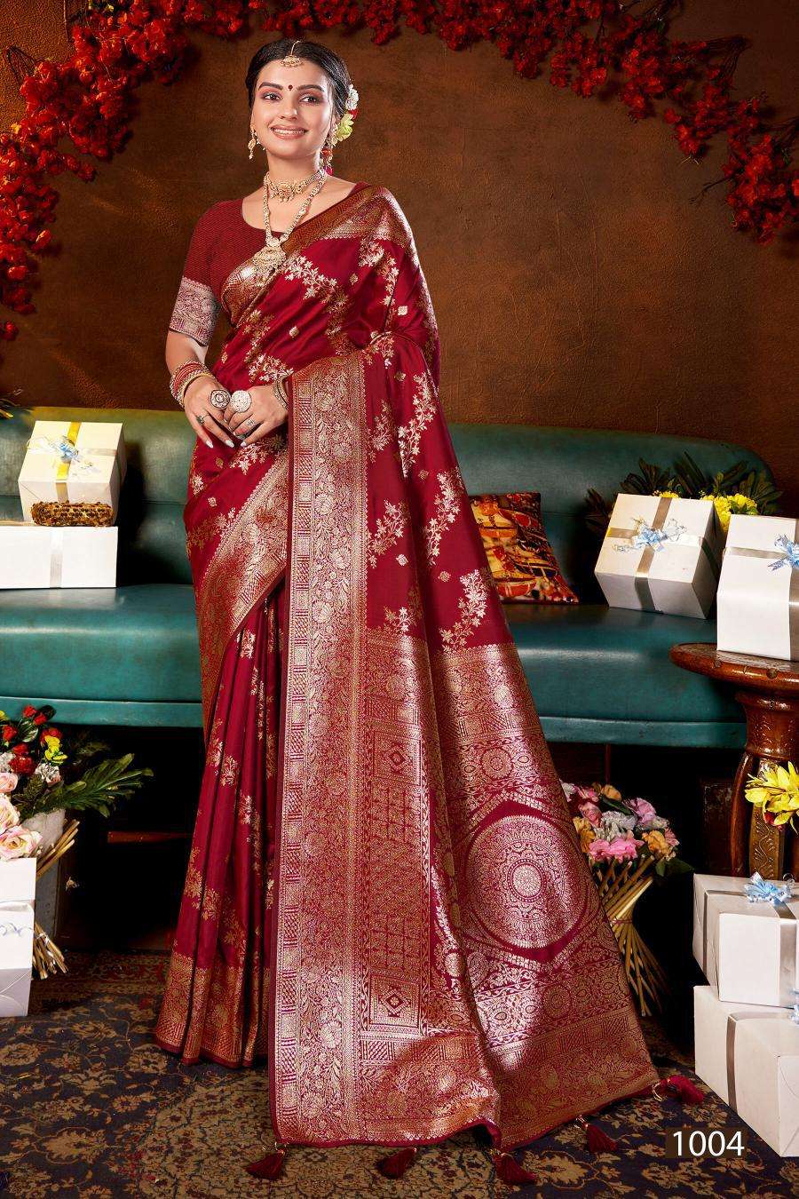 Saroj Grand opening silk vol.3 Mumbai wholesale sarees