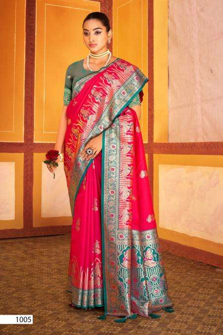 Saroj mitali silk vol -1 Fancy saree wholesale in mumbai