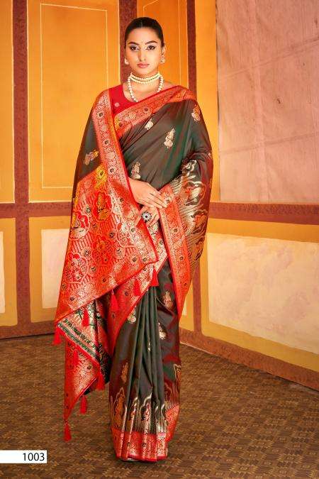 Saroj mitali silk vol -1 Fancy saree wholesale in mumbai