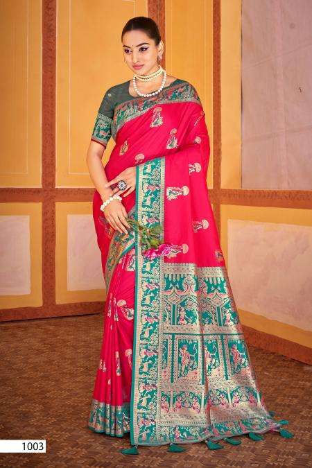 Saroj mitali silk vol - 2 Bridal saree wholesale in mumbai